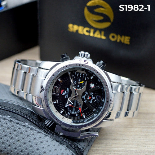 S1982 Reloj Special One Crono Metal Hm