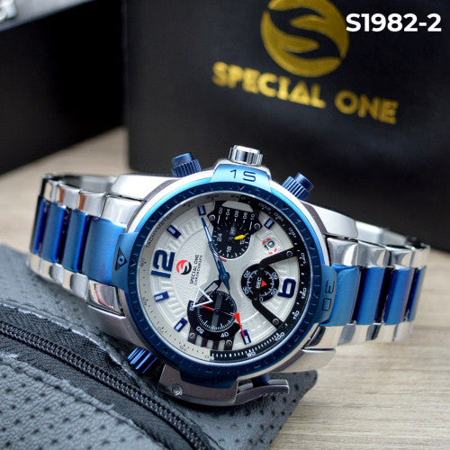 S1982 Reloj Special One Crono Metal Hm