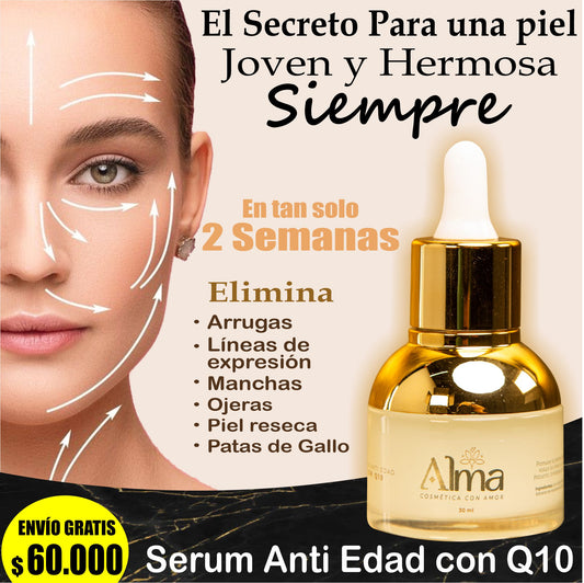 SERUM ANTIEDAD  CON COENZIMA Q10