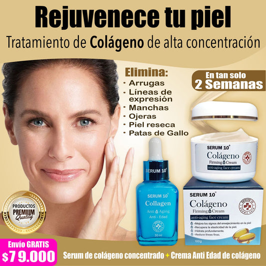 Kit premium de colágeno anti edad