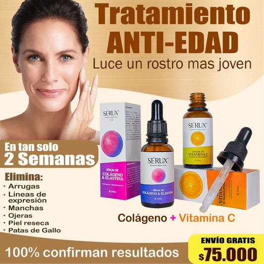 Tratamineto ANTI-EDAD 1 Serux